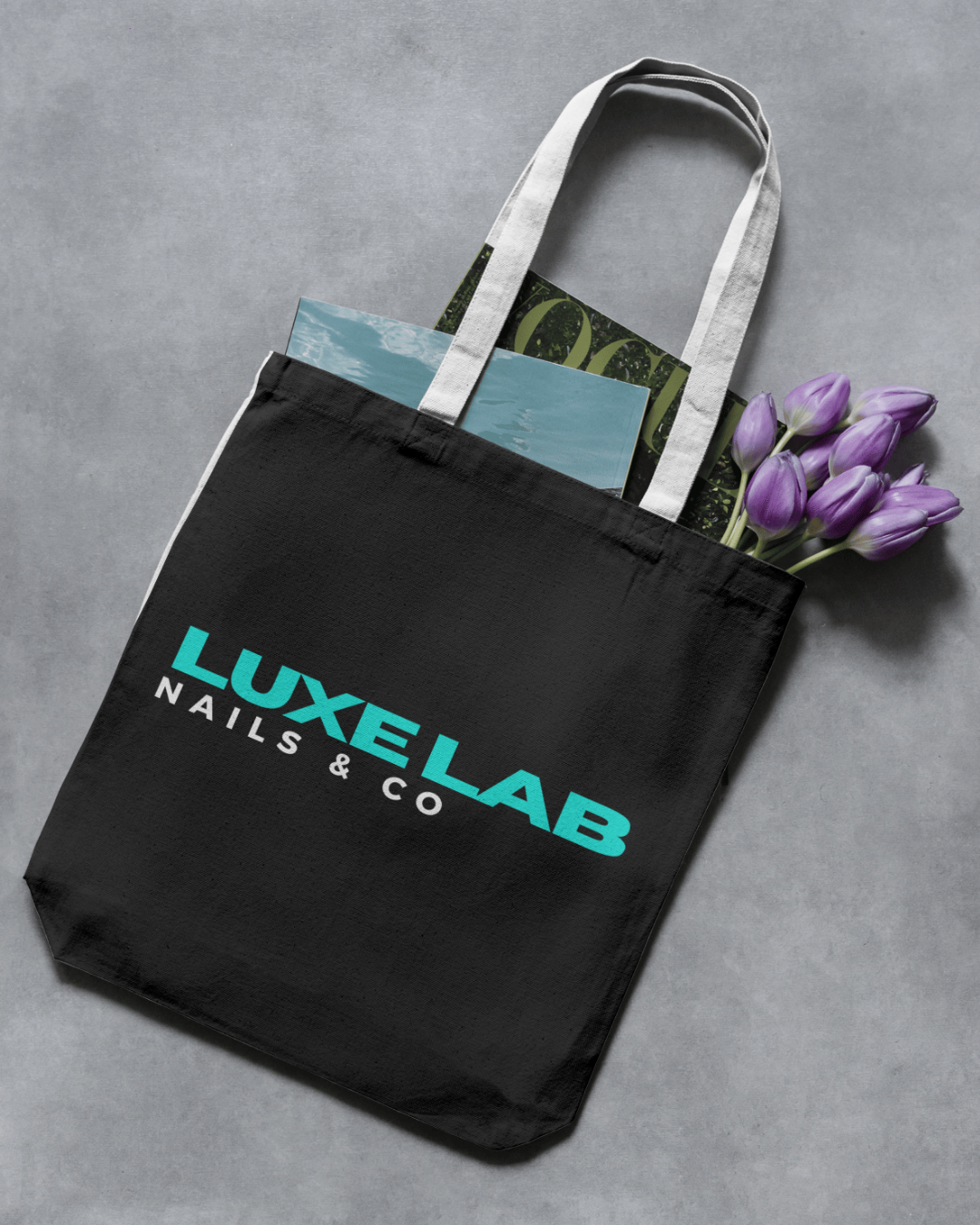 Custom Luxe Lab Tote Bag